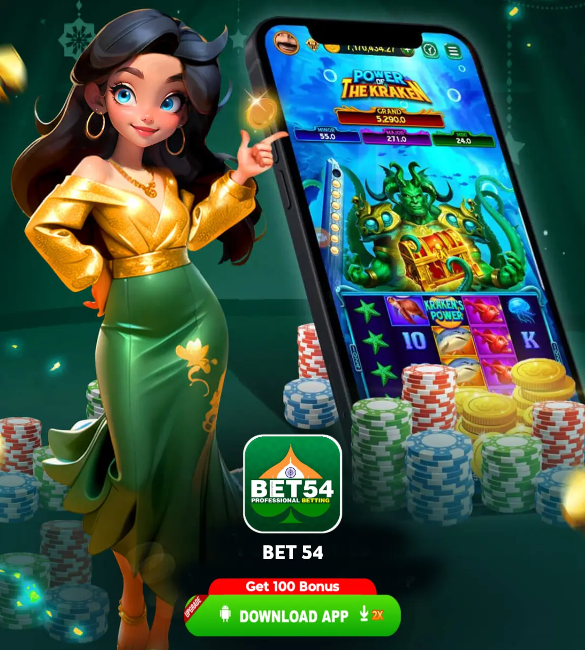BET 54 Apk Banner