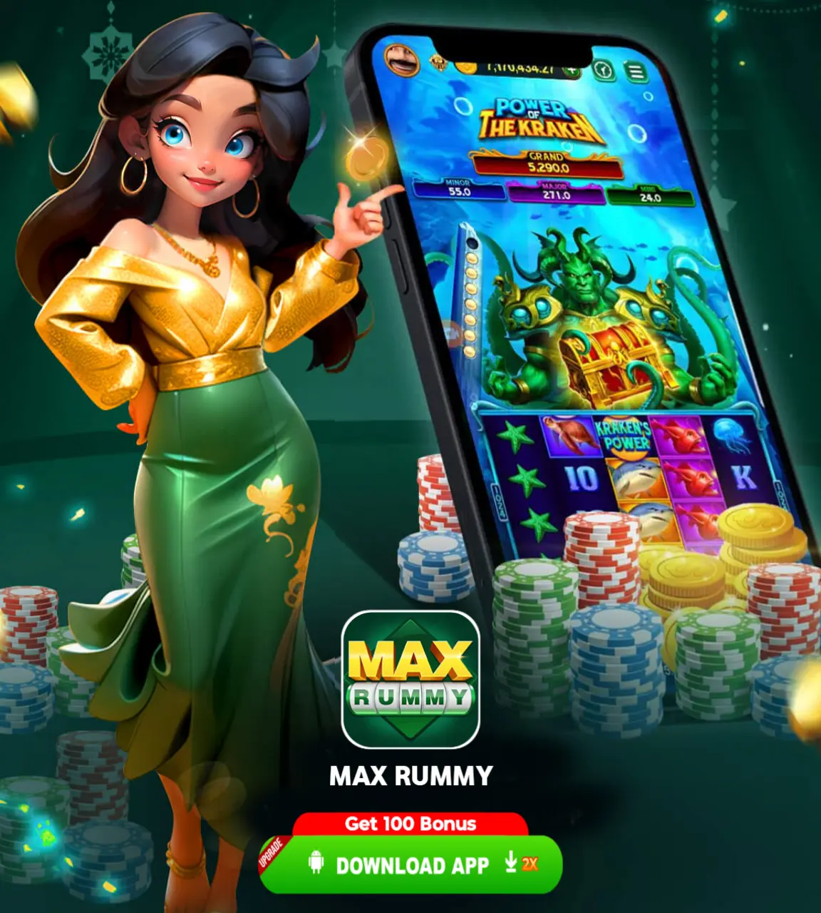 Max Rummy Apk Banner